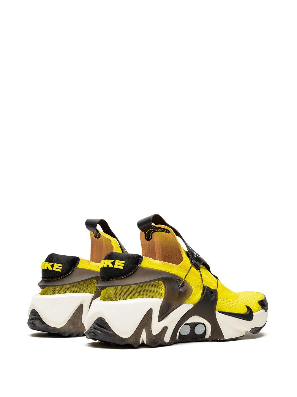 nike adapt huarache opti yellow mens sneakers