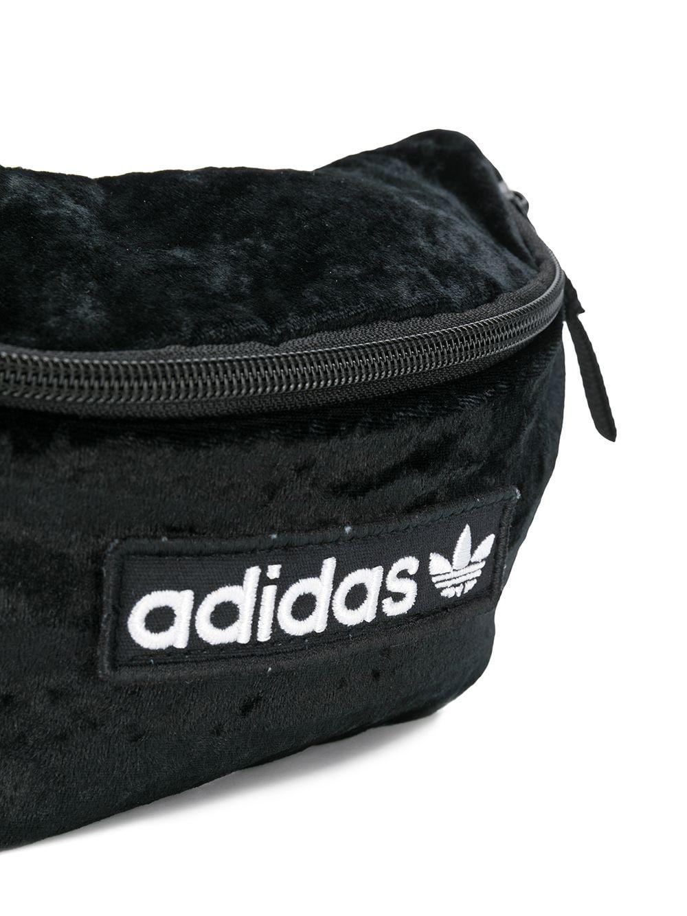 adidas velour backpack