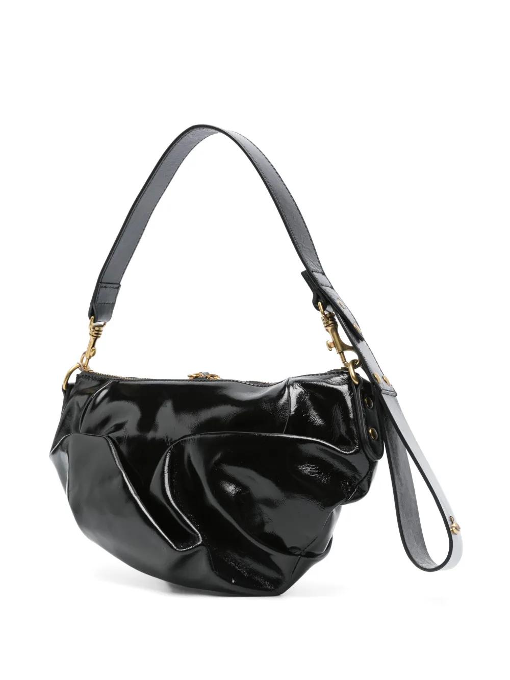 Vivienne Westwood Small Agnes Shoulder Bag in Black | Lyst