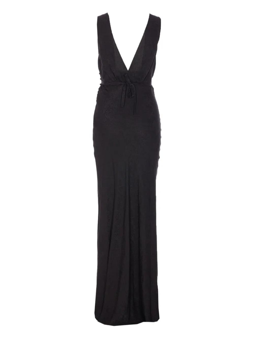 slim fit dress slacks Black Lace Midi Dress by Chloe Lewis main image 1