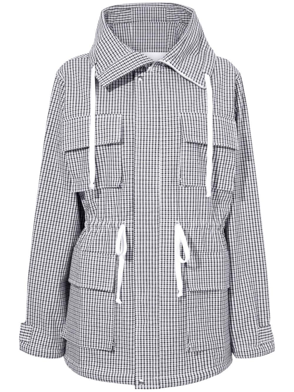 PROENZA SCHOULER WHITE LABEL Nina Drawstring Jacket in Grey Lyst UK