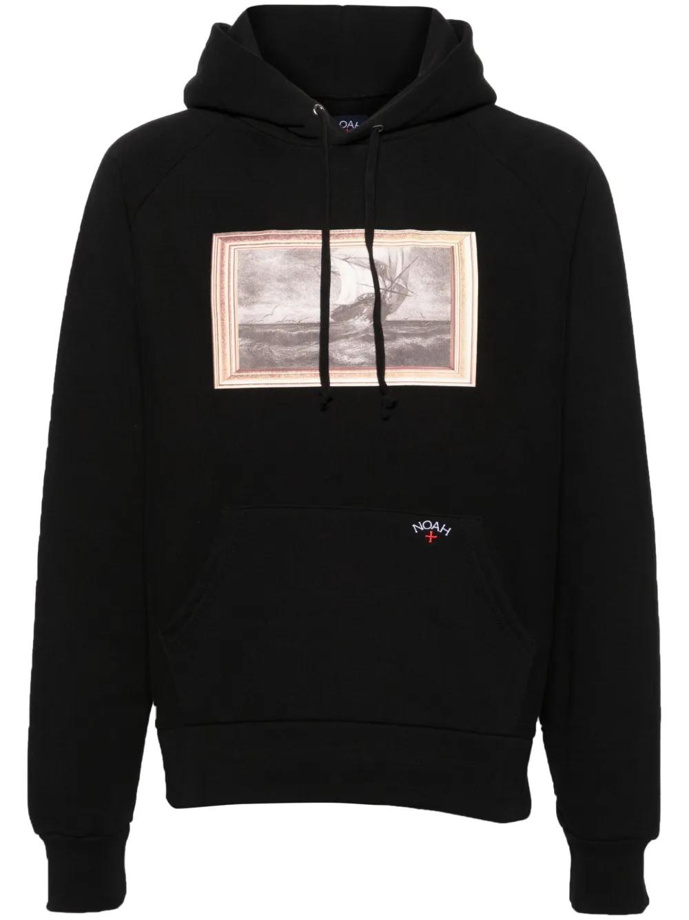 Noah X The Cure Cotton Hoodie in Black for Men | Lyst UK