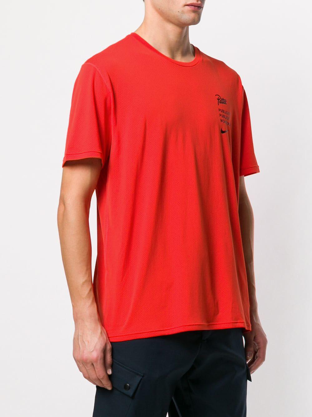 Nike Lab X Patta T-shirt in Red for Men | Lyst