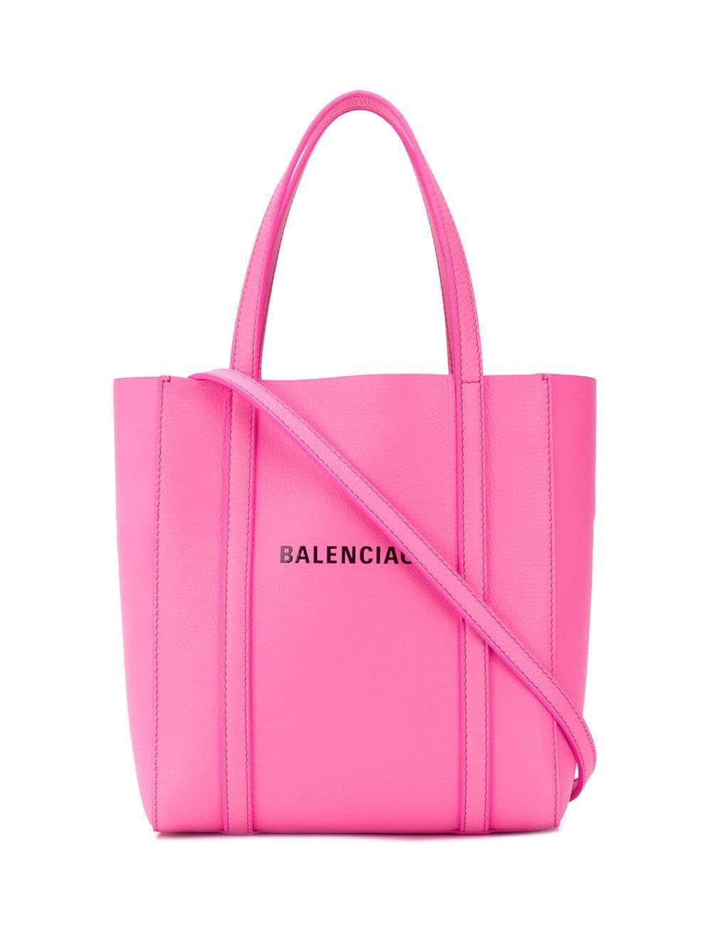 balenciaga xxs tote pink