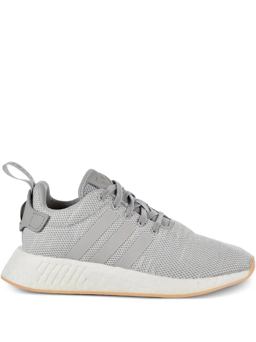 adidas gazelle silver green womens adidas Womens Nmd R1 Lace Up Sneakers White 10.5 Casual main image 1