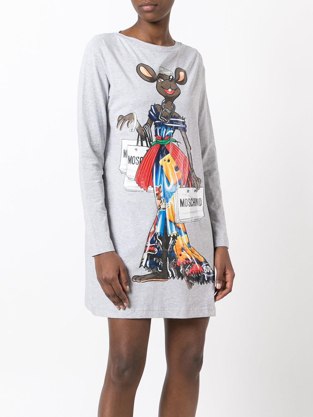 Moschino Cotton Rat-a-porter T-shirt 