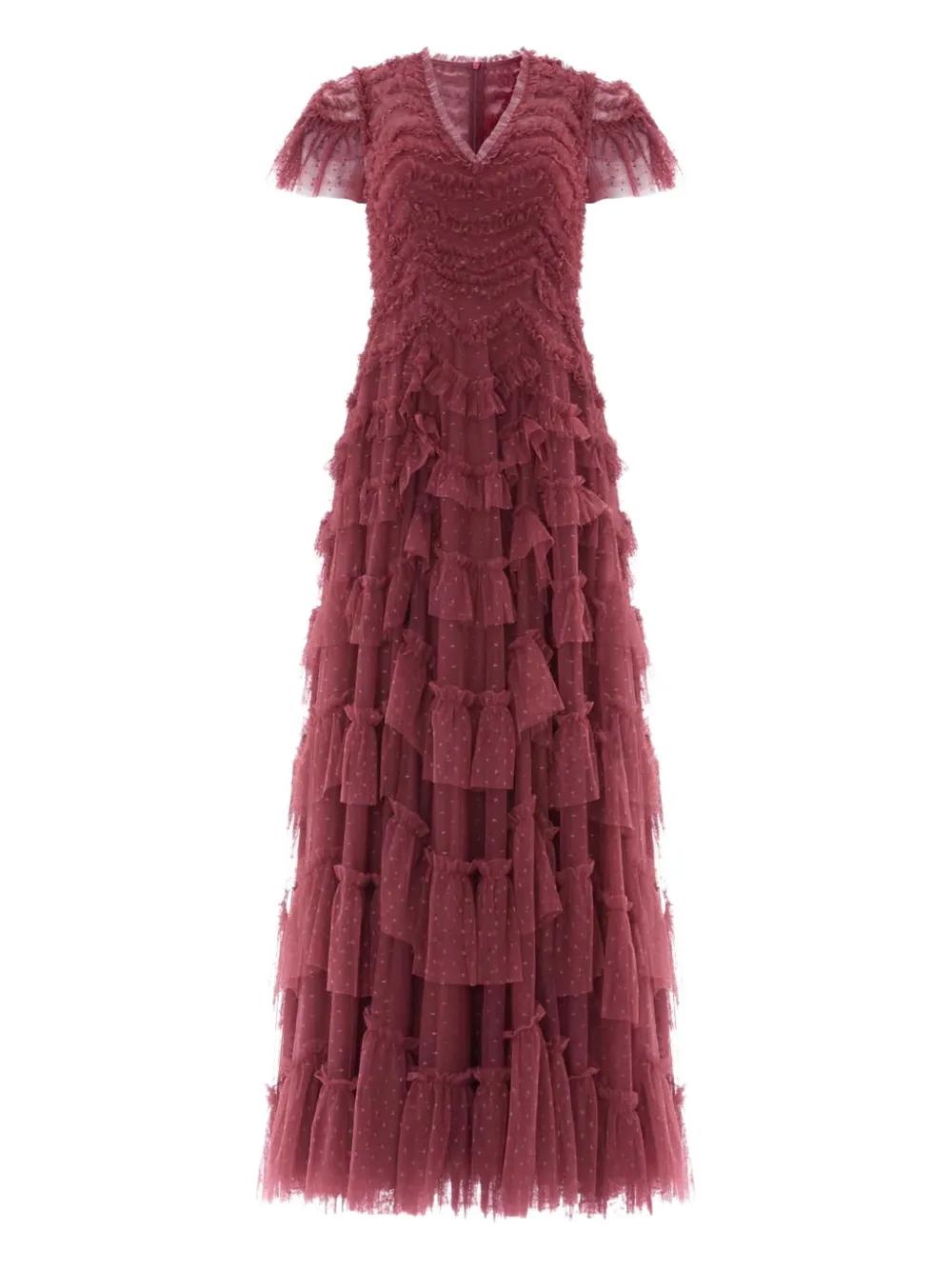 women's avianna floral embroidered maxi dress Women's Avianna Floral Embroidered Maxi Dress