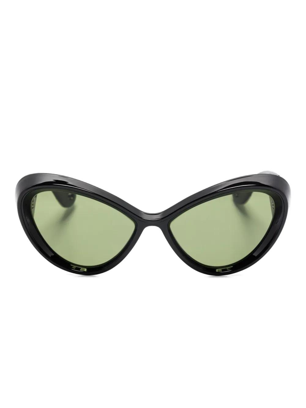 Jean Paul Gaultier Cat-Eye Frame Sunglasses in Green Lyst UK