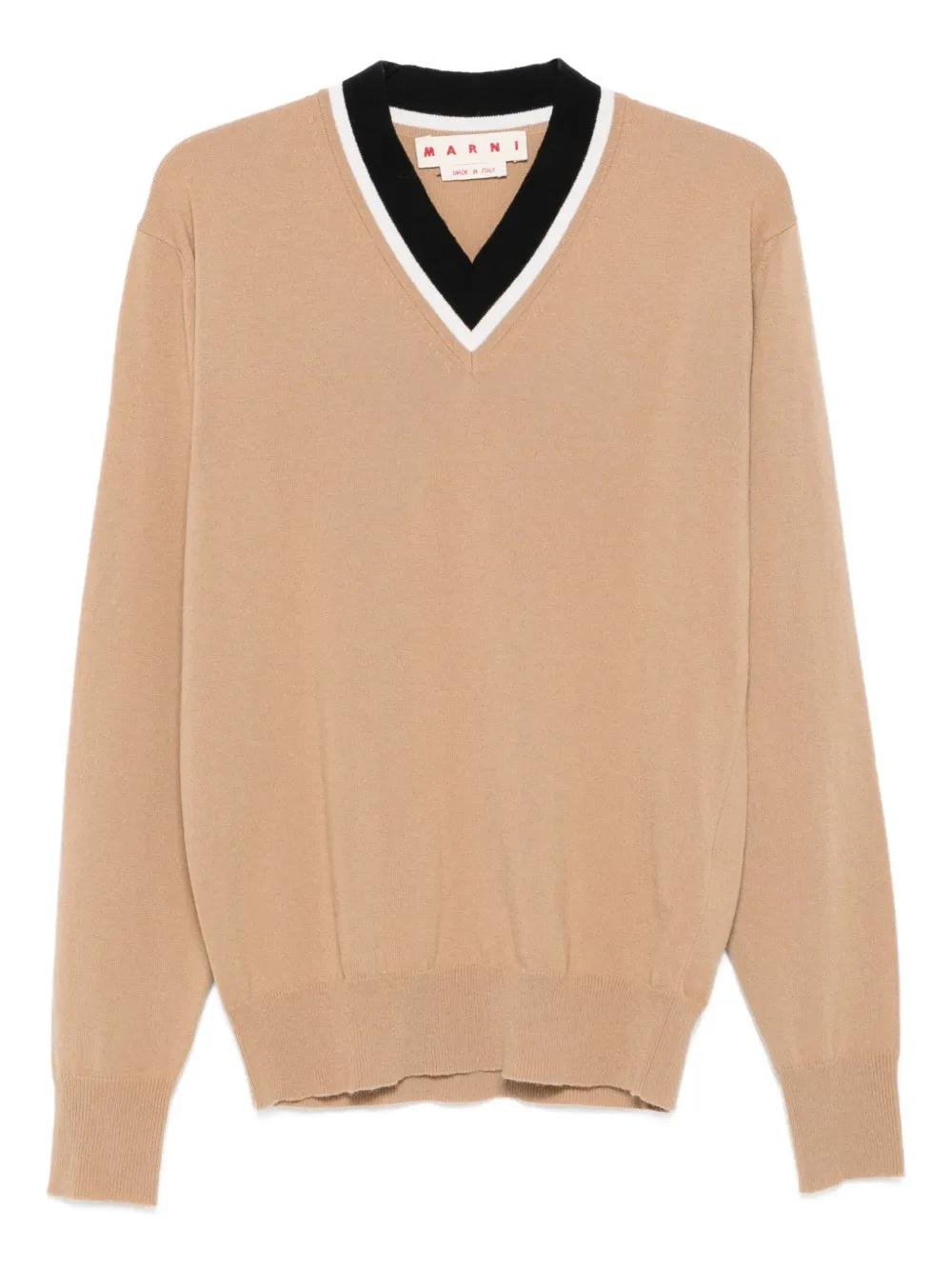 メンズ Marni Vネックセーター | オンラインセールは最大66%オフ | Lyst