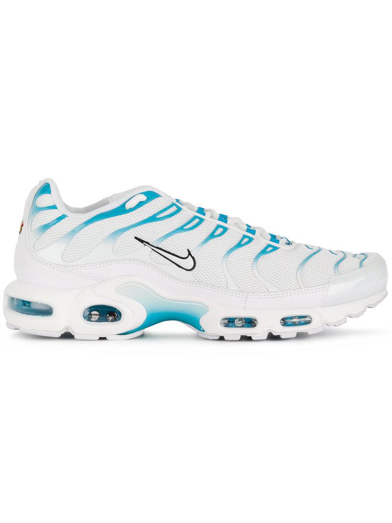 air max shoes blue and white