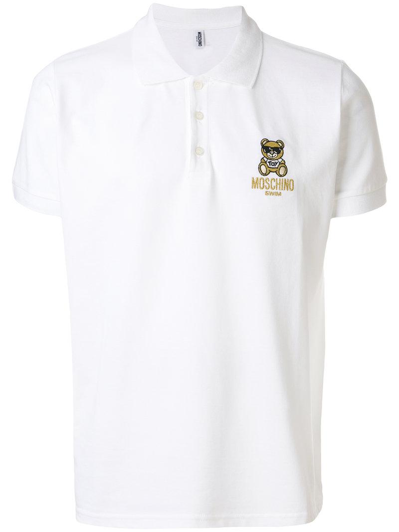 moschino bear polo