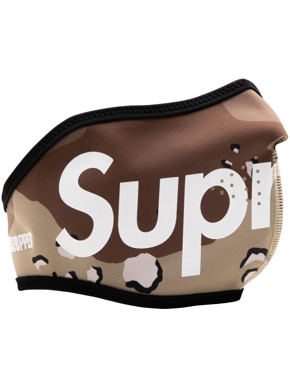 Supreme X Windstopper Camouflage-print Face Mask in Brown | Lyst