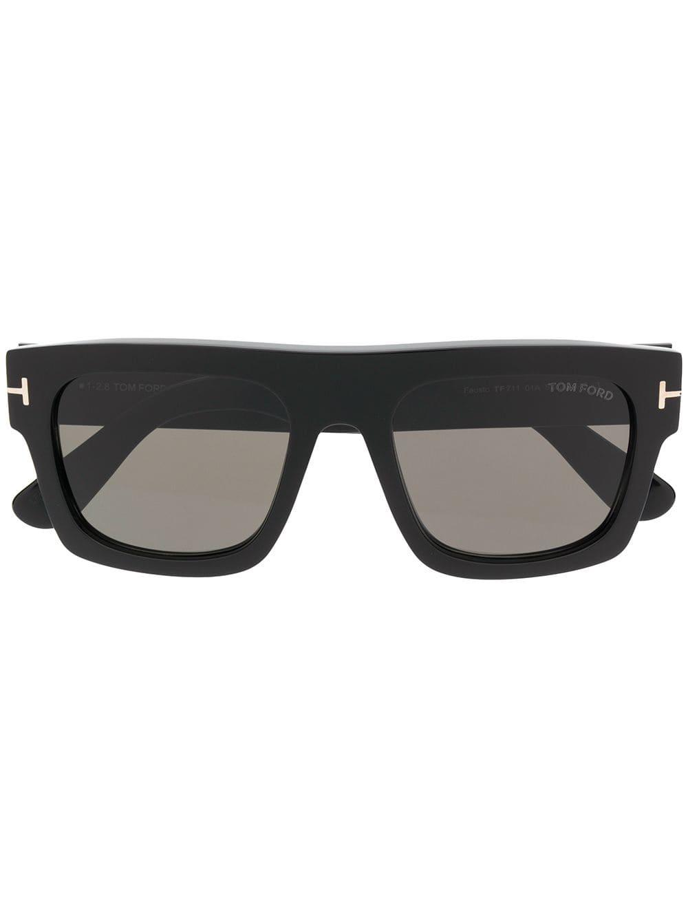 Tom Ford Fausto Sunglasses in Black for Men - Lyst