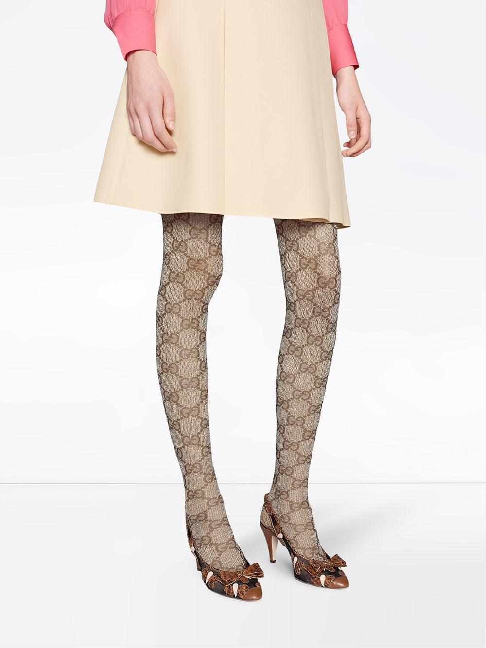 gg lace tights
