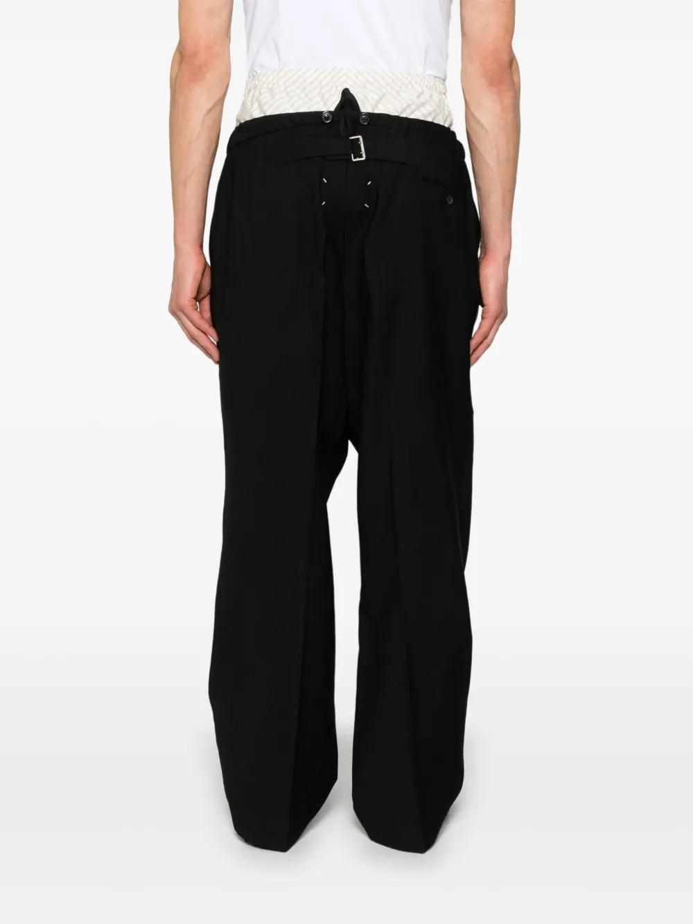 Maison Margiela Anonimity Of The Lining Trouser in Black for