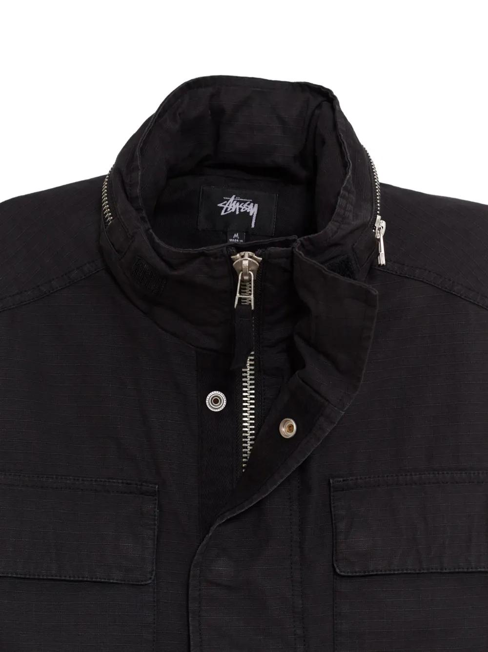 Stussy M65 Utility Jacket in Black | Lyst