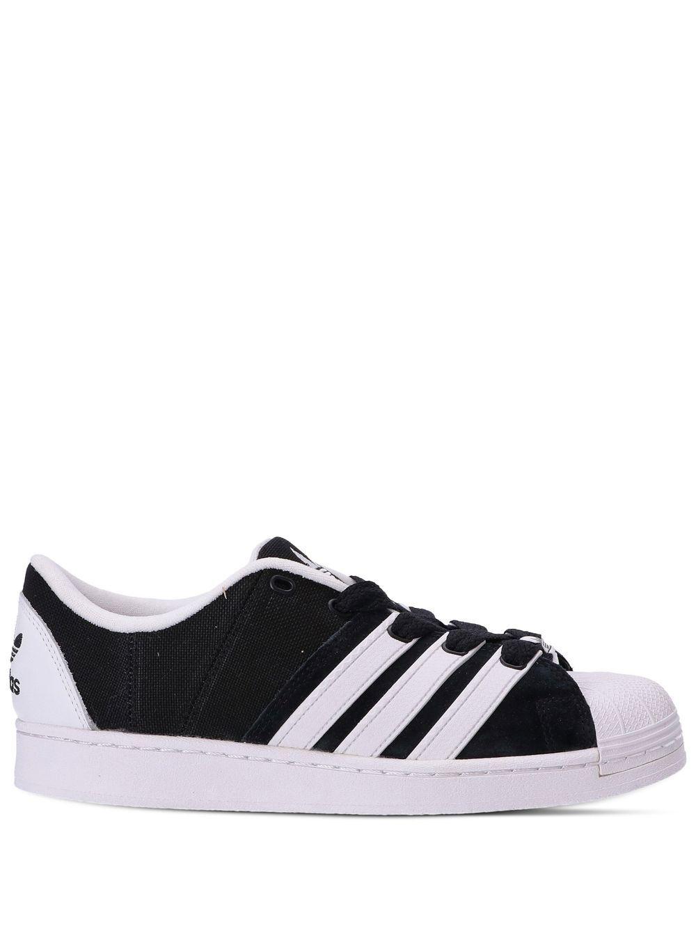 adidas Superstar Supermodified Laceup Sneakers in Black for Men Lyst