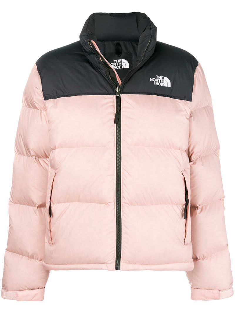 The North Face Down Jacket in Pink 
