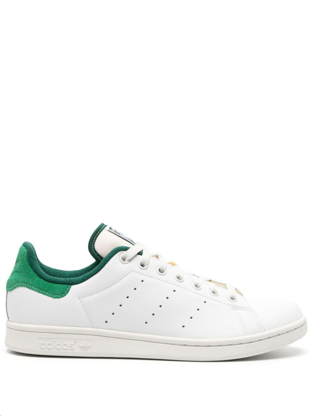 adidas Stan Smith Leather Sneakers in White for Men | Lyst