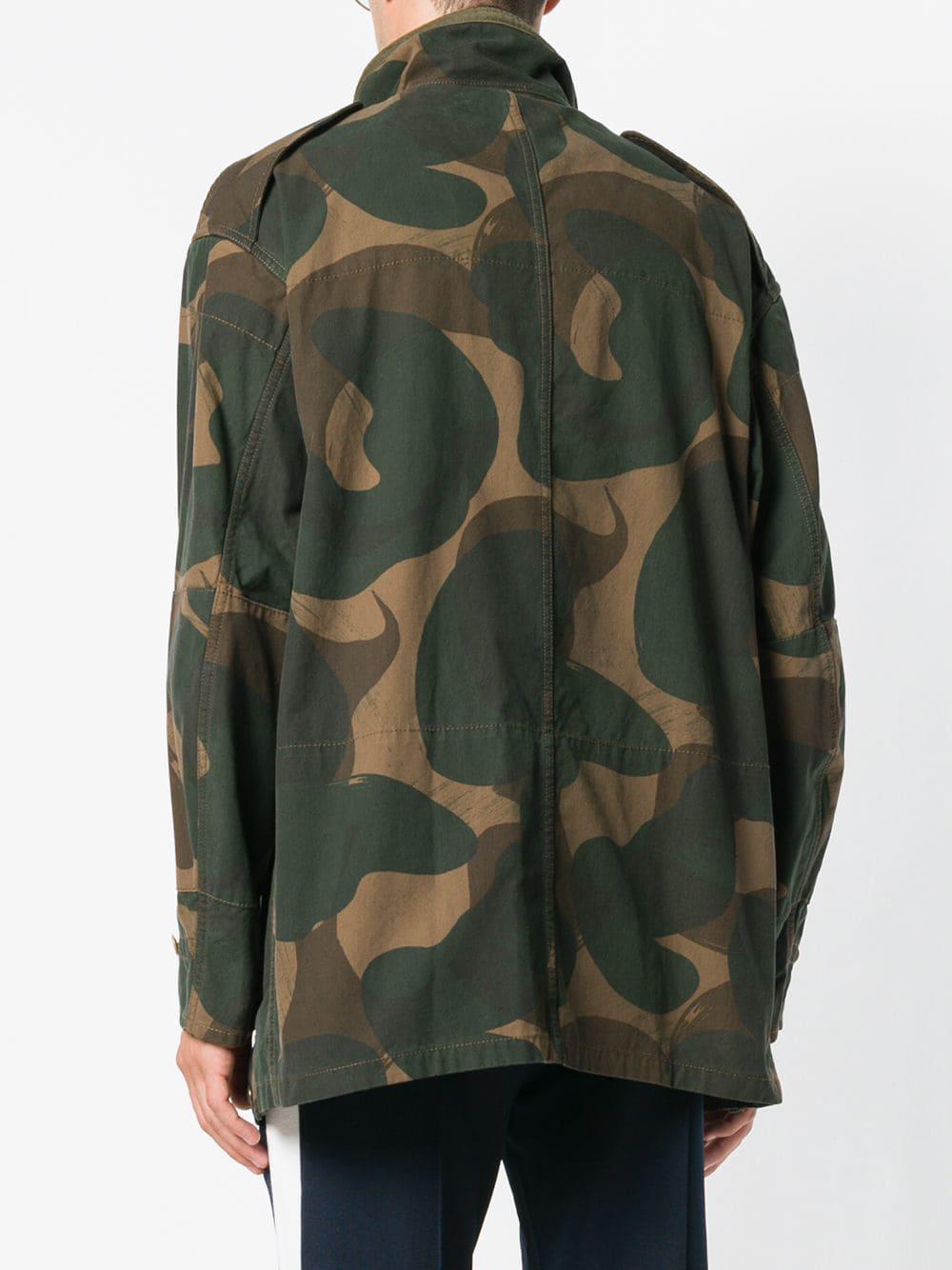 burberry camo jacket