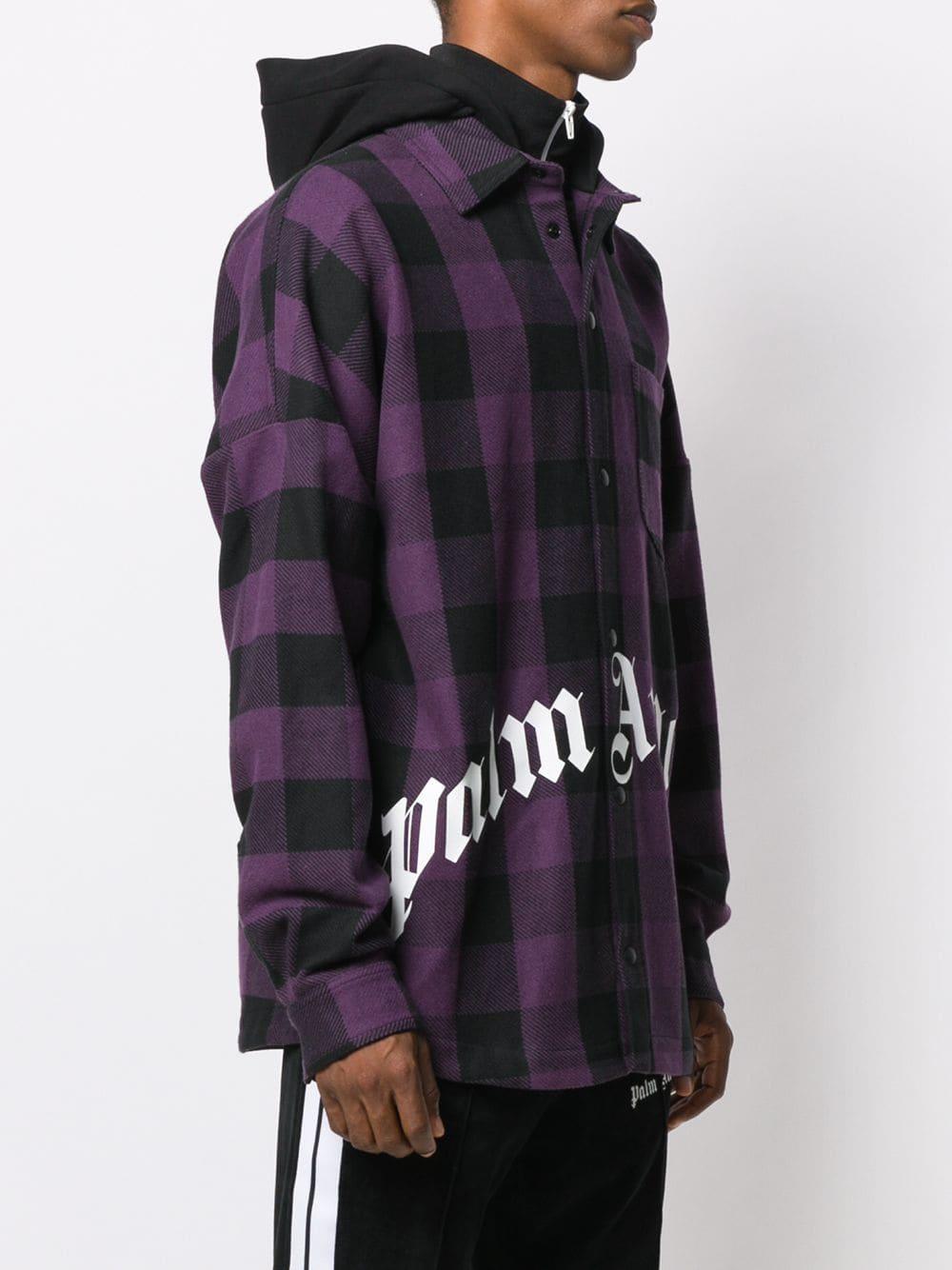 palm angels flannel