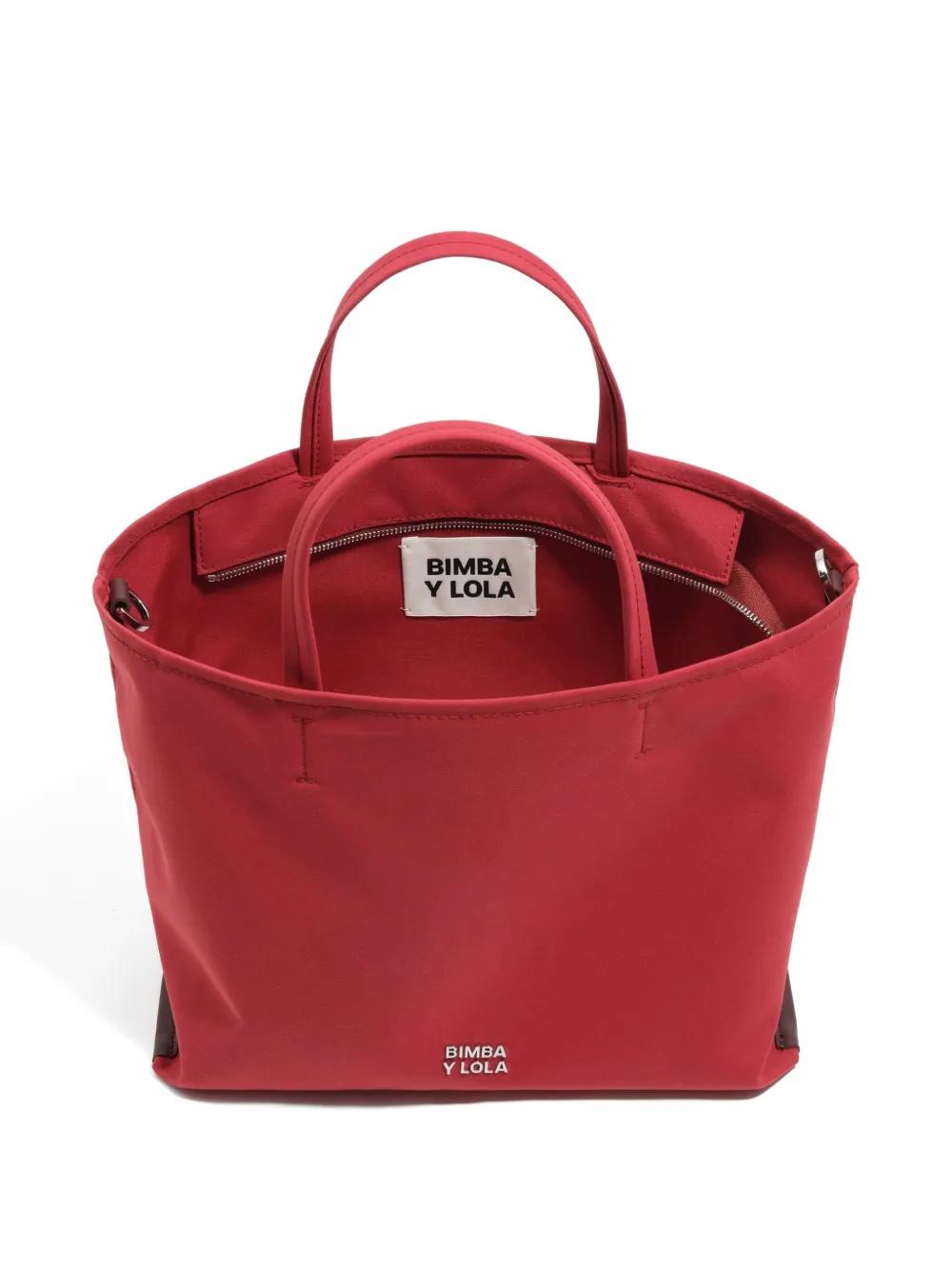 Bolso shopper Chihuahua pequeño con asa en el tope de Bimba Y Lola