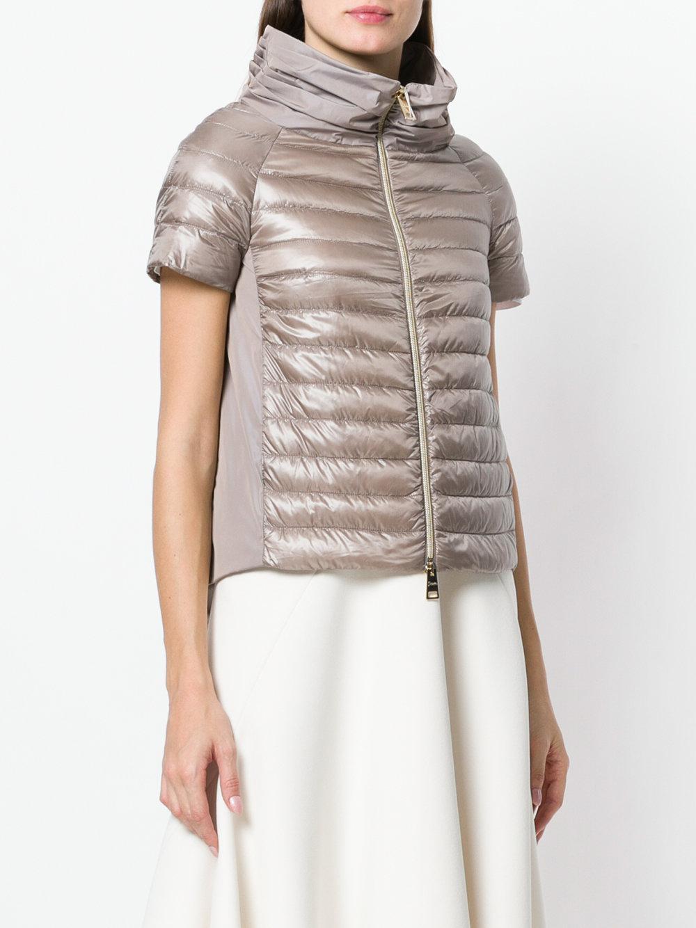 herno cap sleeve jacket