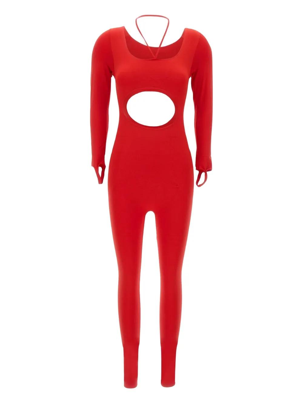 オールインワン・サロペット ANDREADAMO FULL JUMPSUIT WITH CUT-OUT DETAILS ANDREADAMO Full-length jumpsuits and rompers for Women