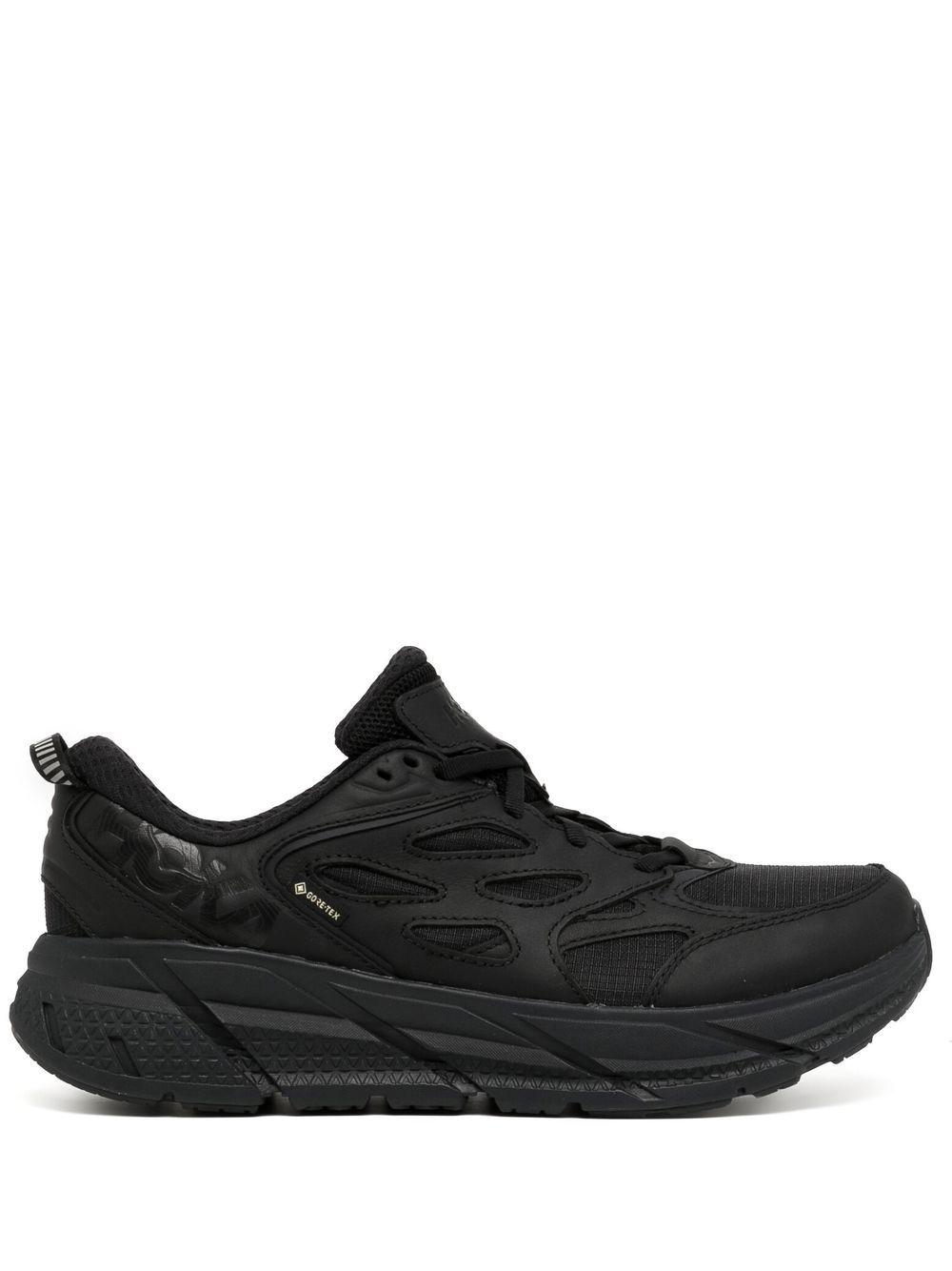 Hoka One One Clifton L Gore-tex Sneakers in Black for Men | Lyst
