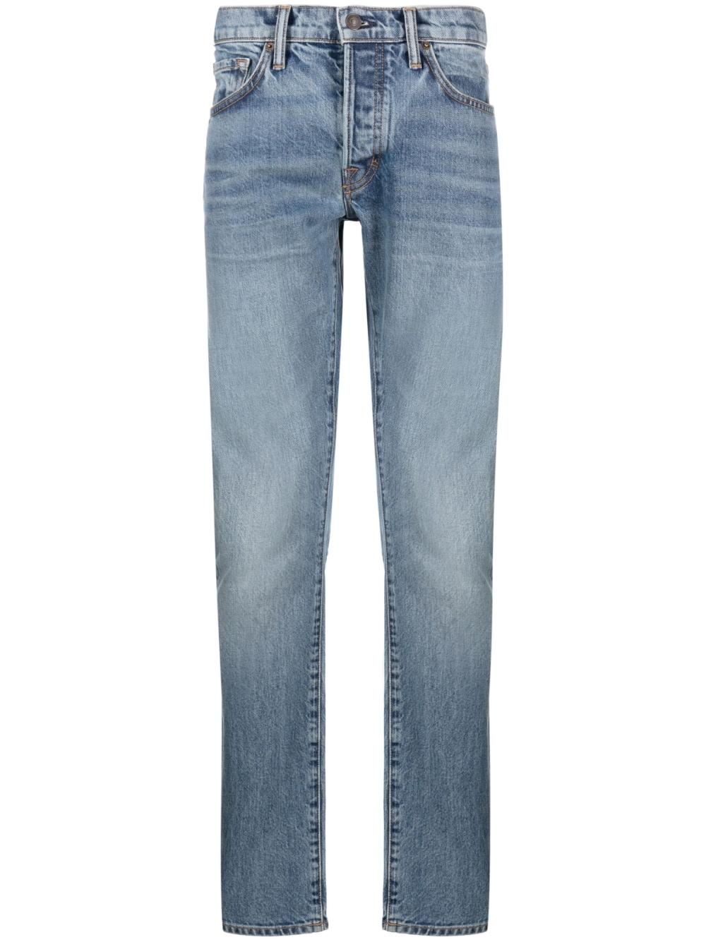 Tom Ford Straight-leg Jeans in Blue for Men | Lyst