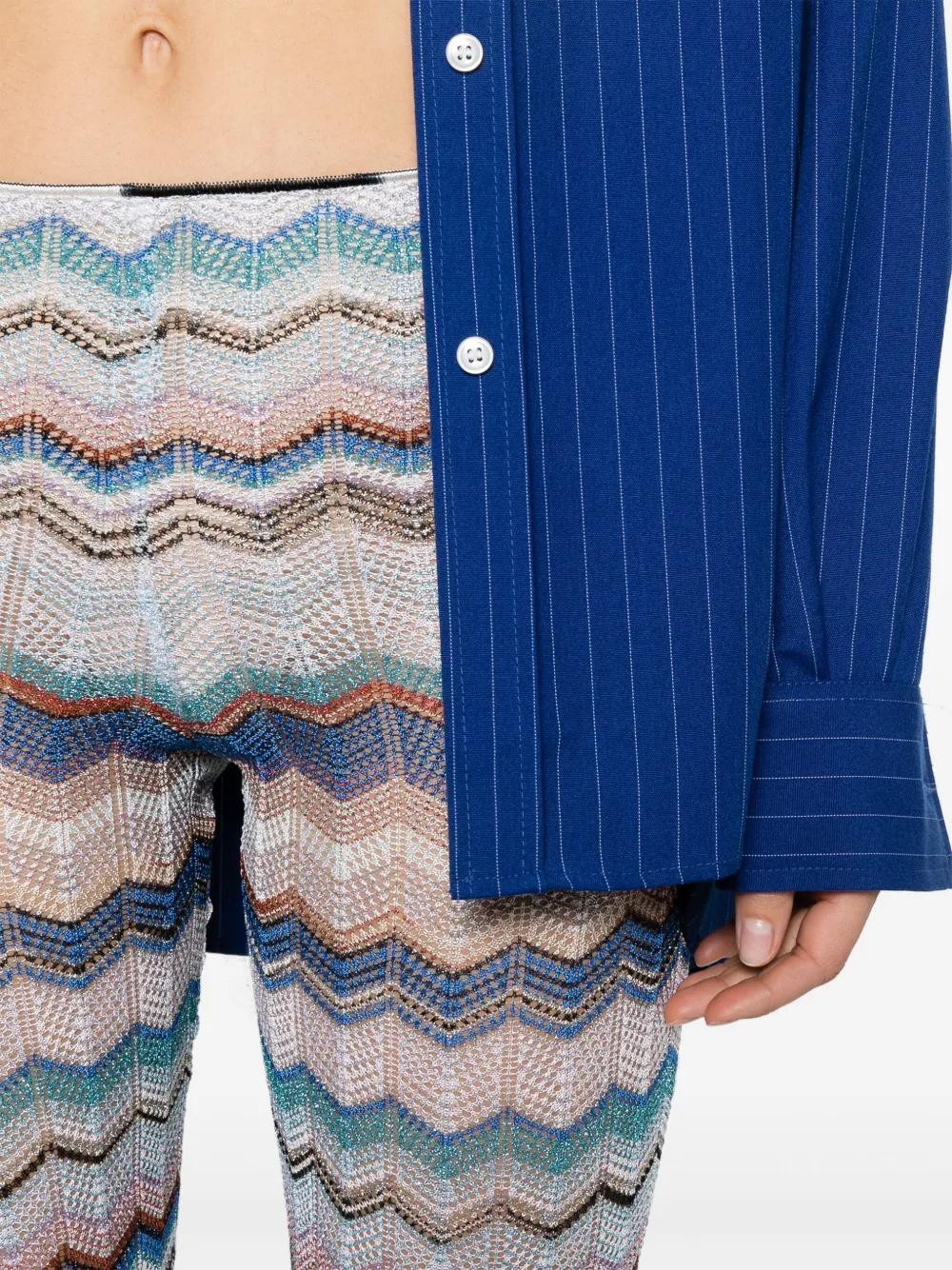 Missoni Trousers in Blue | Lyst