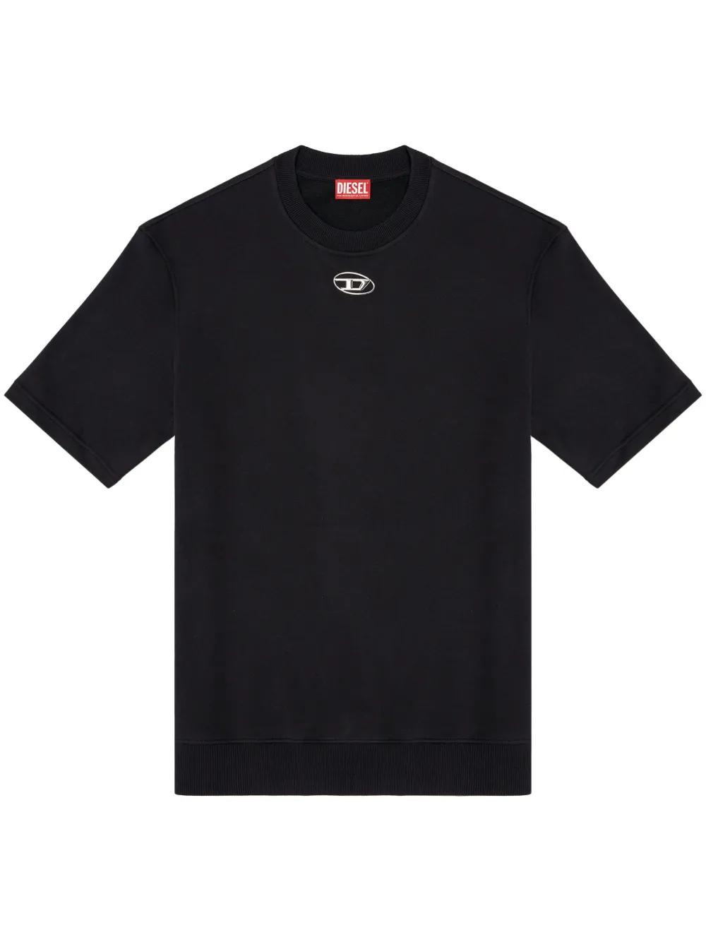 【Diesel】ブラック S-Cooling-L1 Tシャツ DIESEL ディーゼル Tシャツ トップス S-COOLING-L1 スウェット