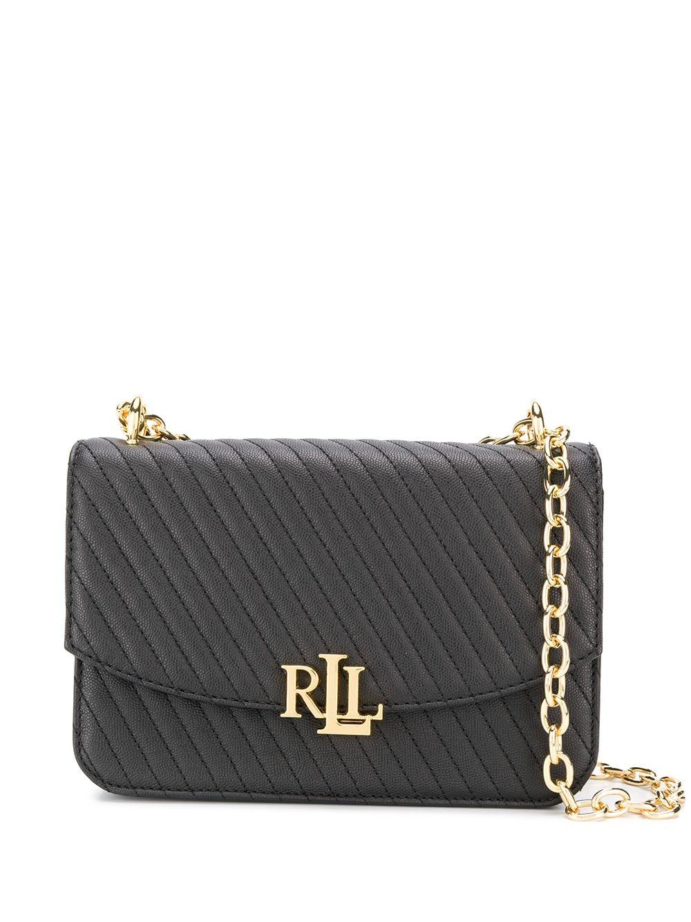 Lauren by Ralph Lauren Elmswood Madison Crossbody Bag in Black