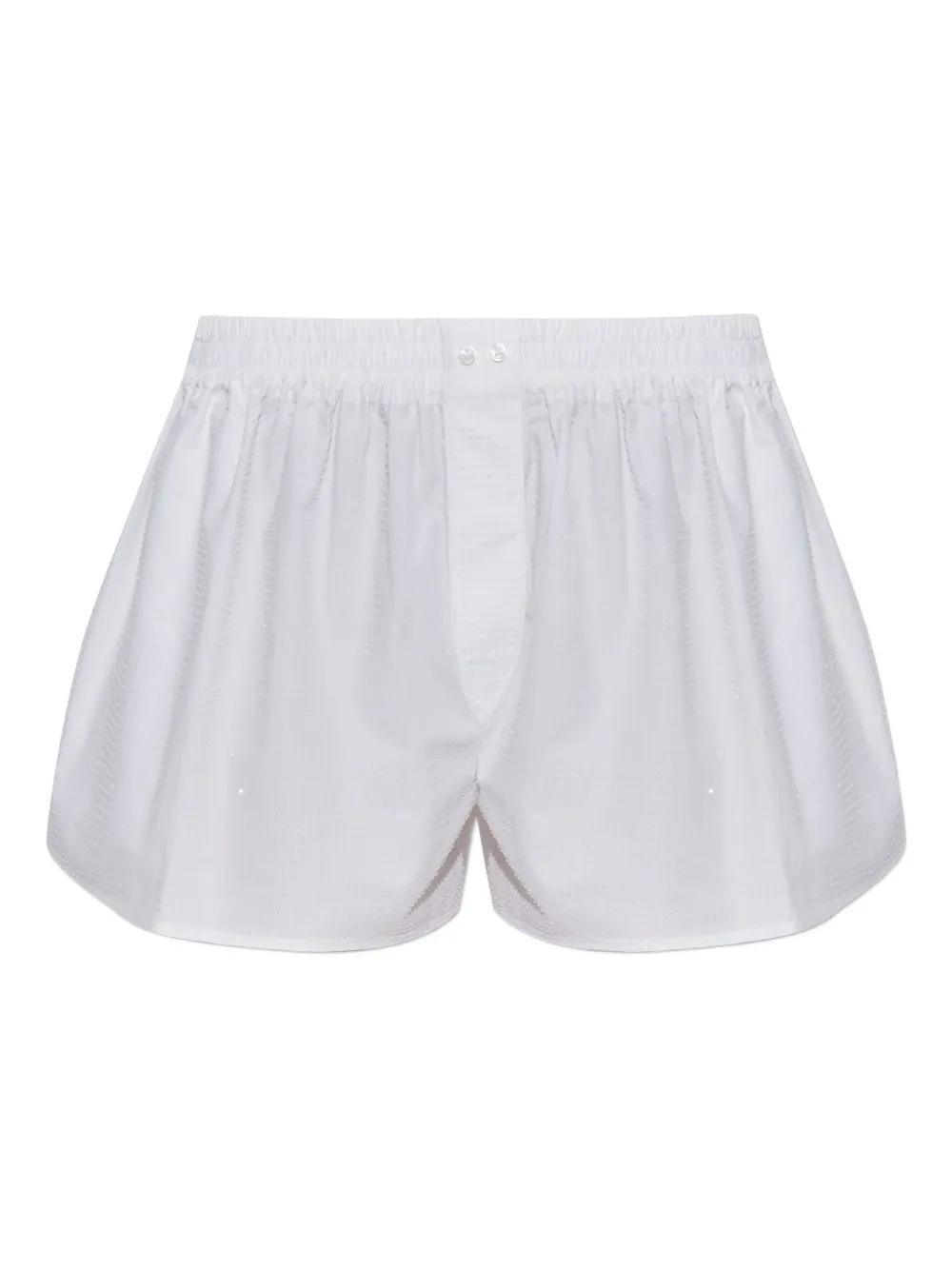 ショートパンツ Alexander Wang FW25 White cotton shorts (4WC2244370 100) 4WC2244370100T.jpg?sw=1440
