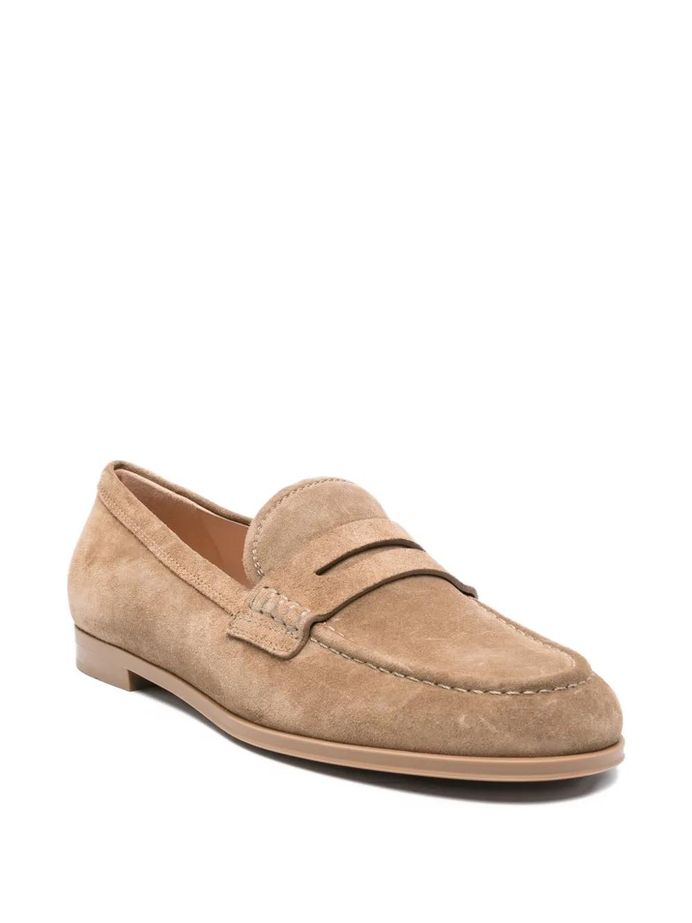ローファー・オックスフォード GIANVITO ROSSI Woman Loafers Sand G2534651CUONUI SAND GIANVITO ROSSI Woman Loafers Sand G2534651CUONUI SAND