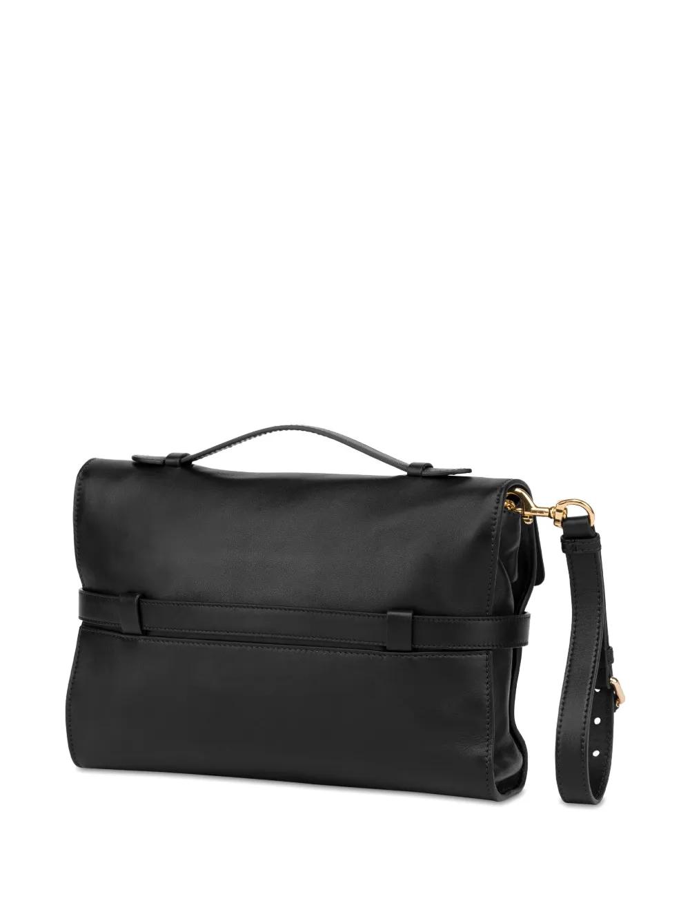 【関税＆送料込み】Moschino Tie Me Medium Tote Moschino Medium Tie Me Tote Bag | Black | FARFETCH