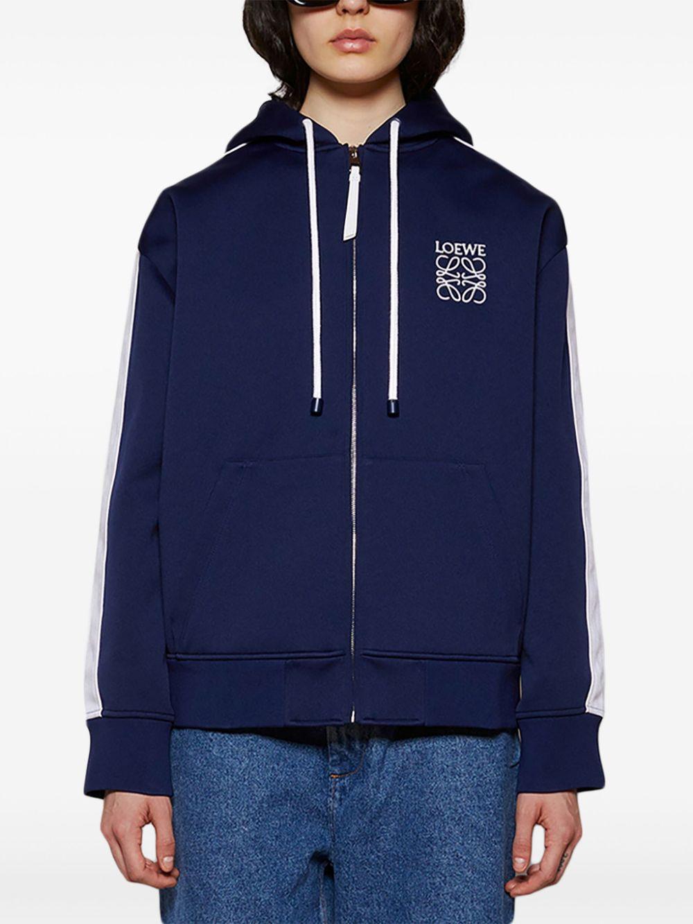 LOEWE LA HOODIE AZUL CEL 新品 Loewe Zip-Up Tracksuit Hoodie in Blue | Lyst