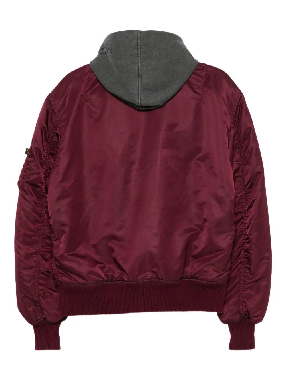 ジャケット・アウター ALPHA INDUSTRIES embroiled nyron blouson Alpha Industries x New York Yankees MA-1 Wool Varsity Jacket