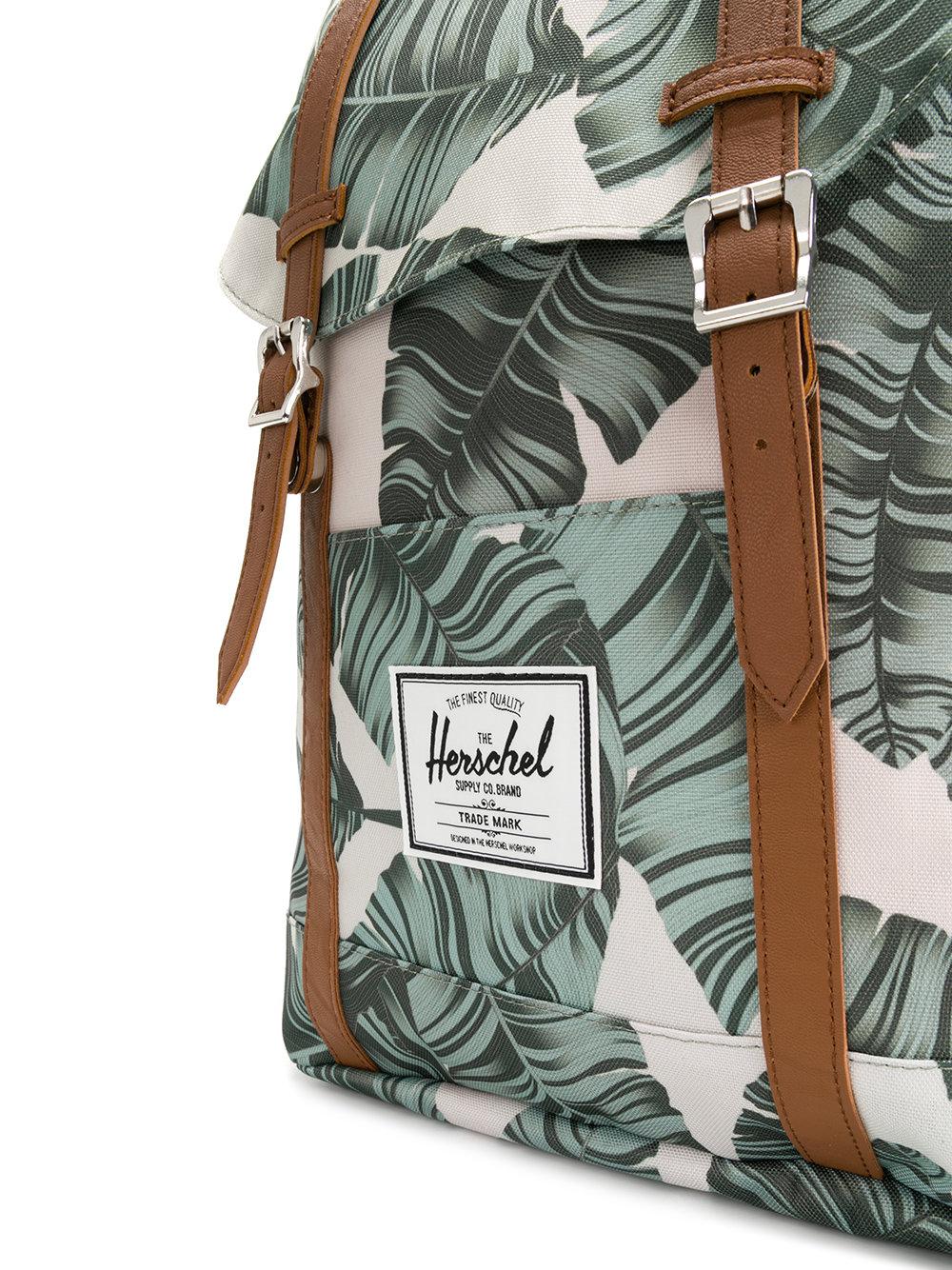Herschel Supply Co. Tropical Print Backpack in Green for Men | Lyst