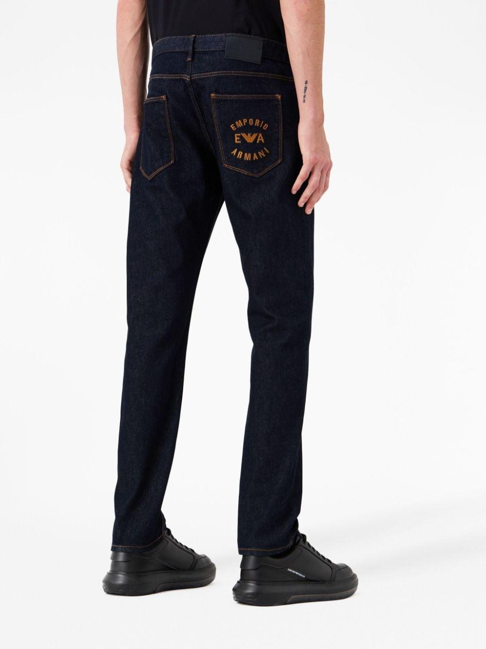 Armani jeans straight leg hot sale