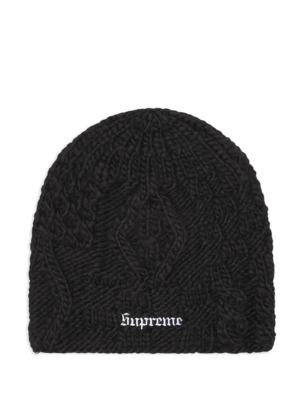 supreme felt s logo ✴︎ キャップ 黒 black Shop - Supreme
