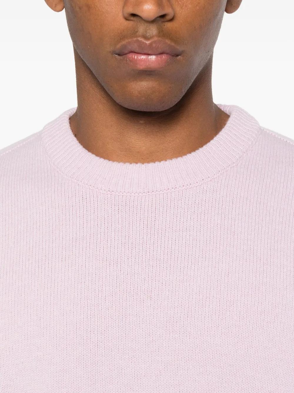 Stone Island Light Crew Neck Sweater in Pink for Men Lyst UK
