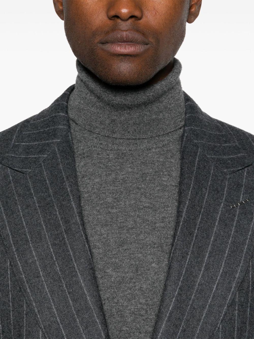 TOM FORD グレー ストライプ スーツ