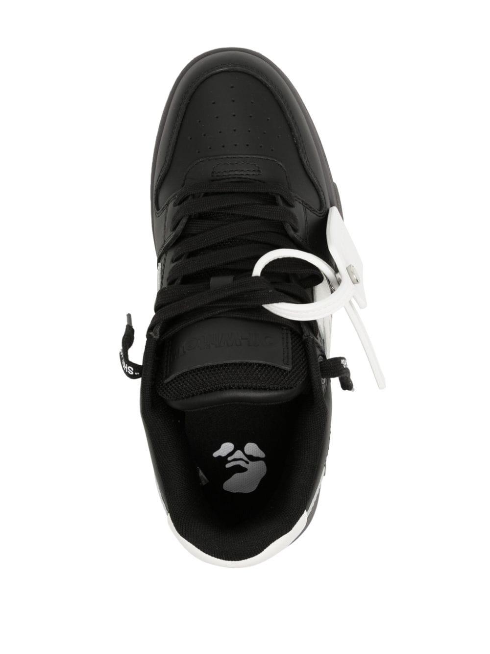 Off-White c/o Virgil Abloh Out Of Office Sneakers w/ Tags - Black Sneakers,  Shoes - WOWVA54534