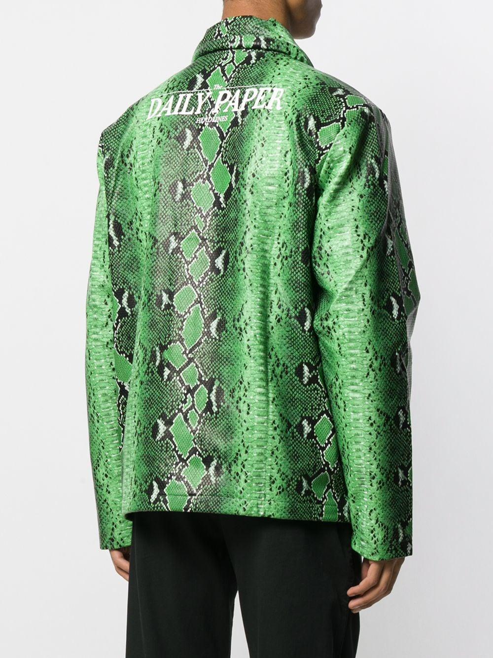 snakeskin jacket