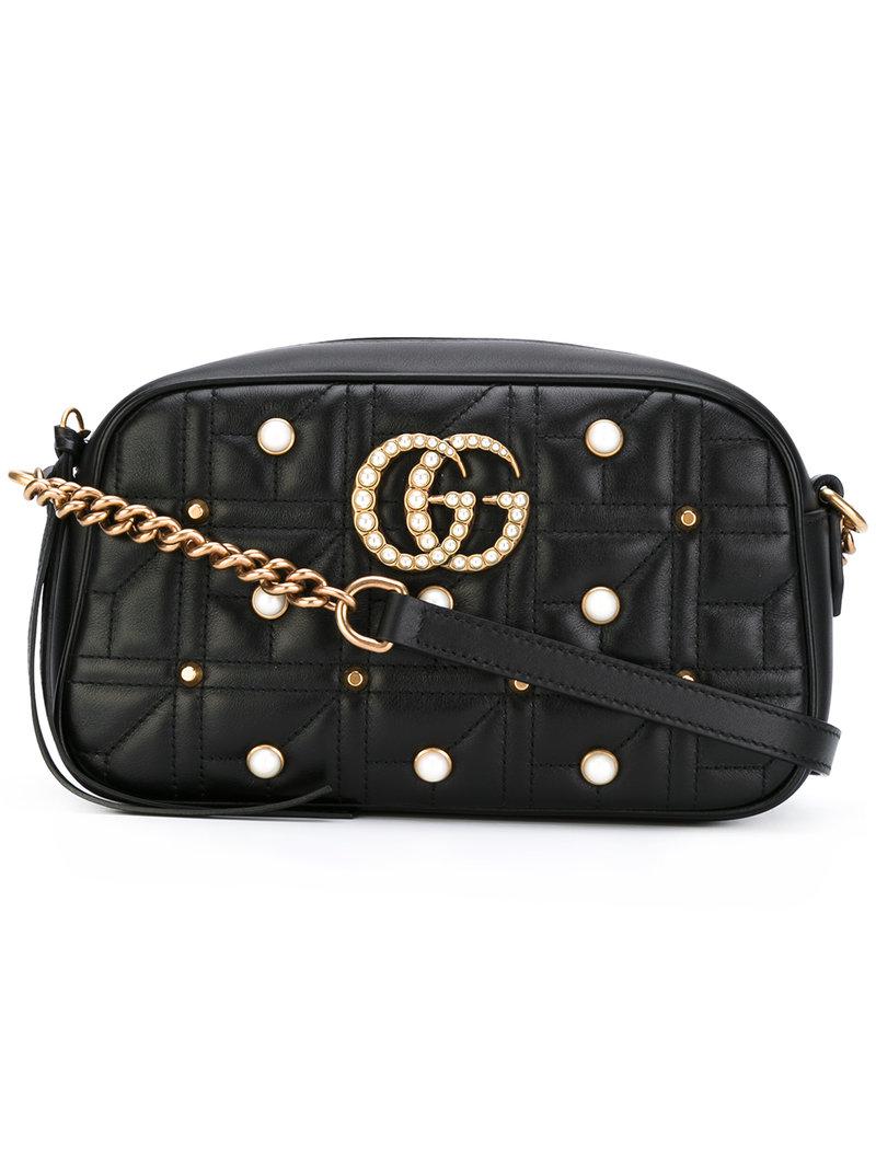 Gucci Marmont Black Crossbody Bag Literacy Basics