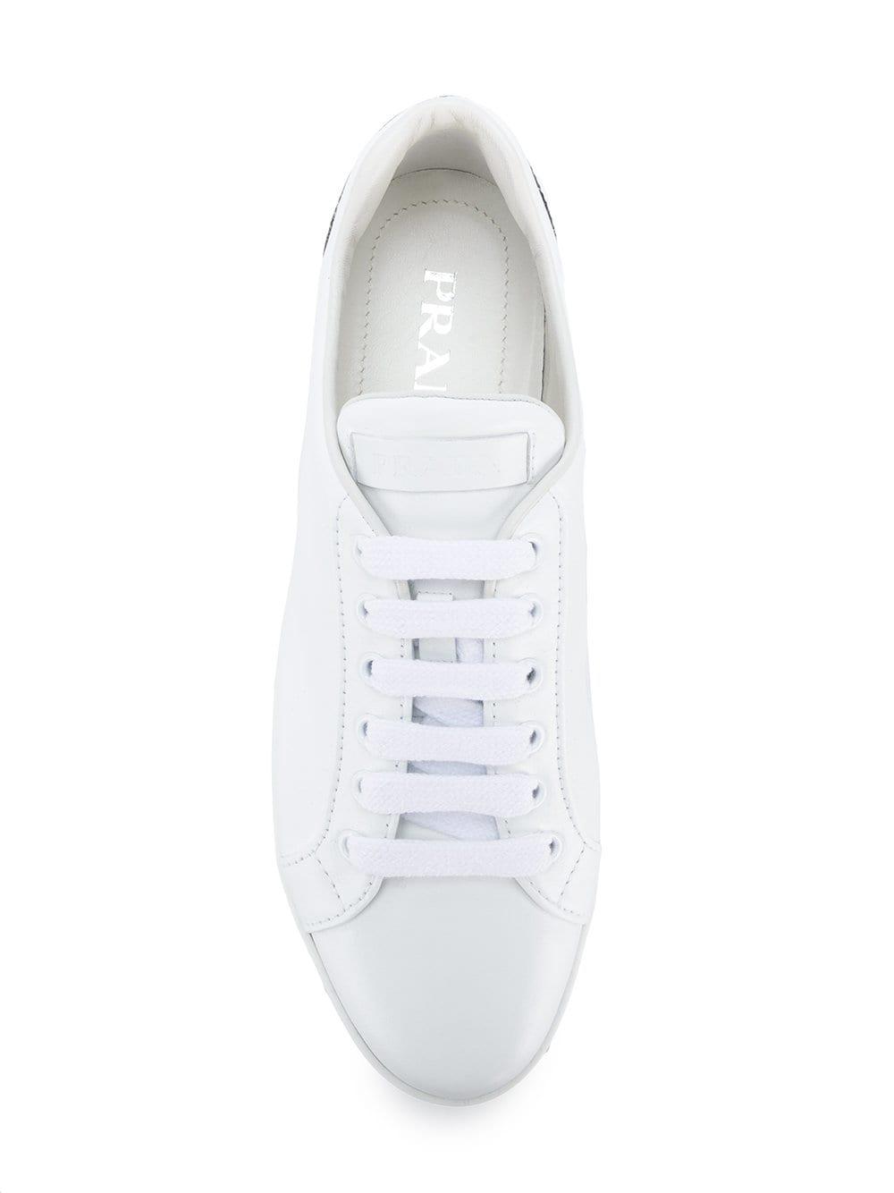 Prada Sneakers mit Sprechblase in Weiß | Lyst DE