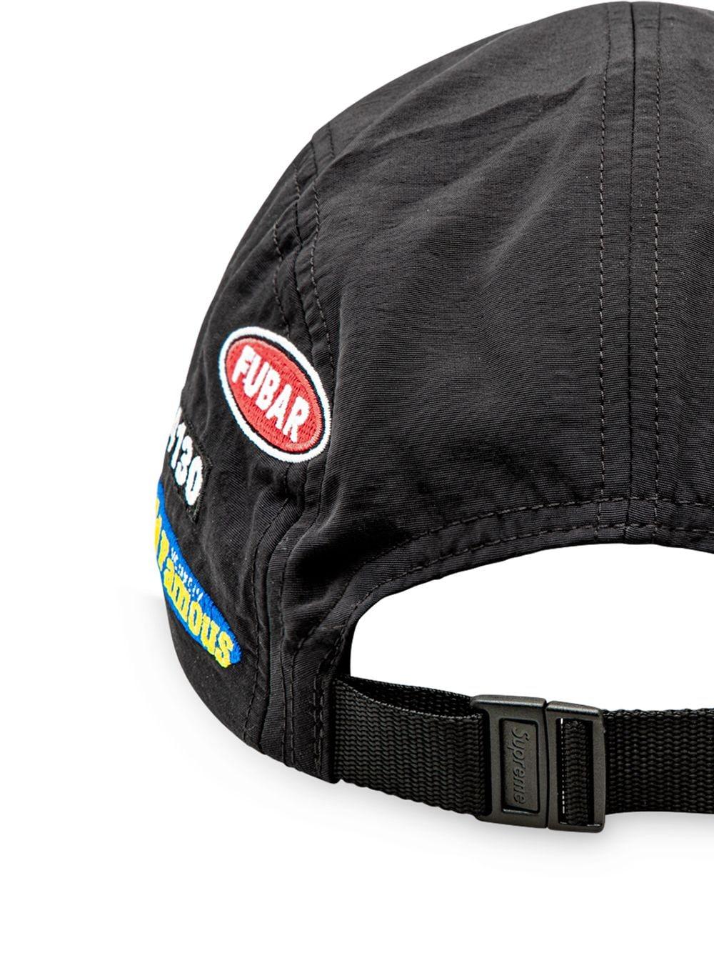 Supreme Box-logo Camp Cap in Black | Lyst
