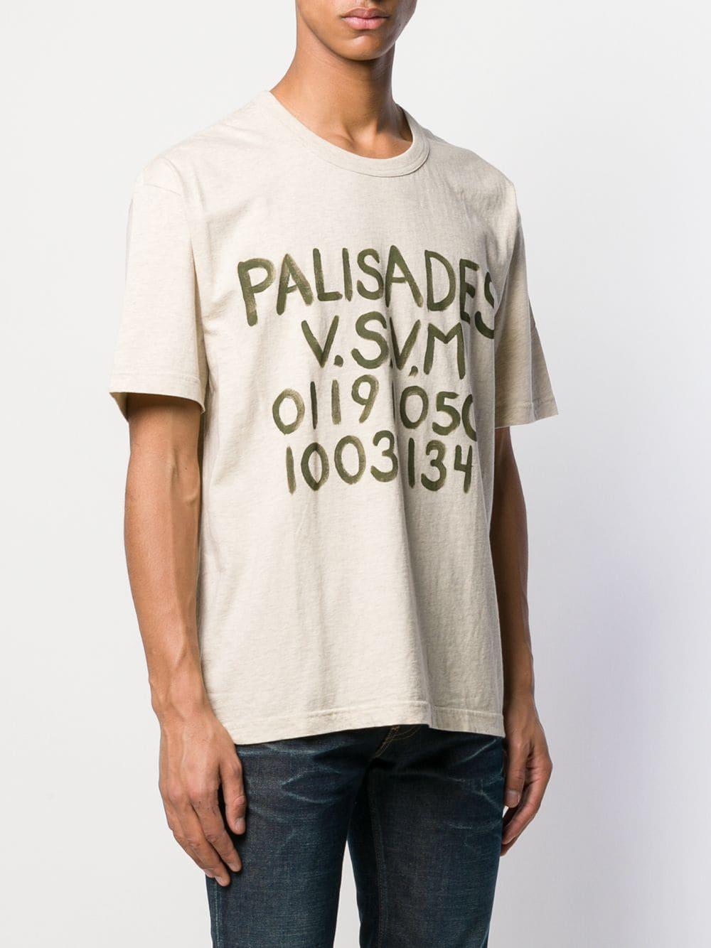 Visvim Slogan Print T-shirt for Men - Lyst