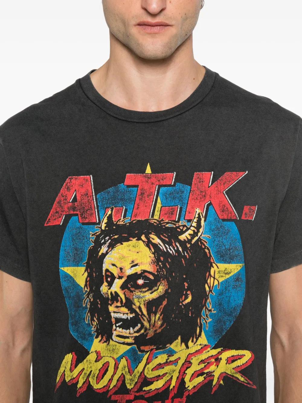 GALLERY DEPT. A.T.K. MONSTER Tour Tシャツ M GALLERY DEPT. Atk Monster Tour T-Shirt in Black for Men | Lyst